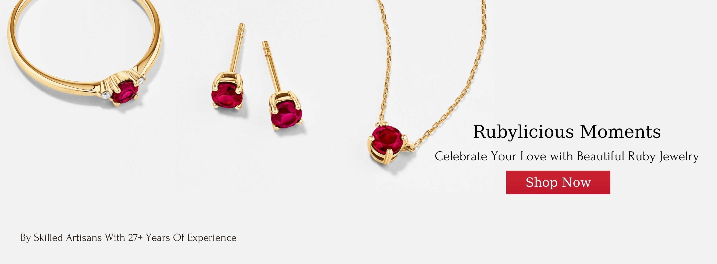 Customized Ruby  Jewelry